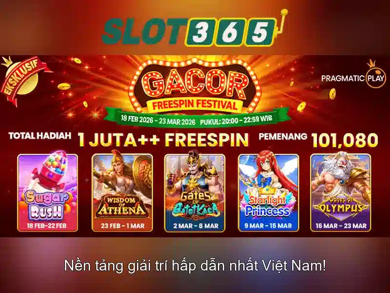 Slot365 - Trải nghiệm Slot Trực Tuyến Tuyệt Vời
